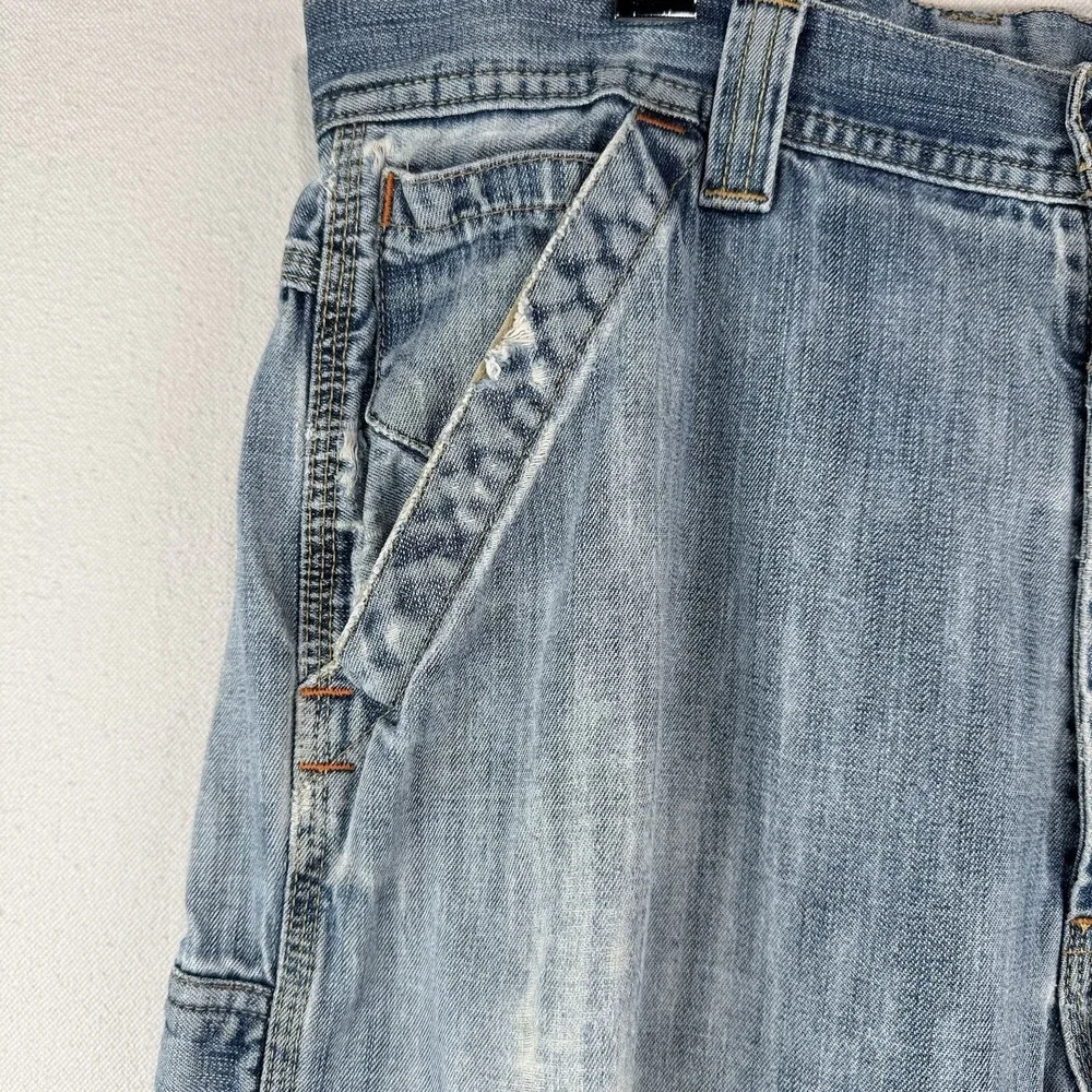 Vintage Ralph Lauren Polo Jeans Co Distressed Wyatt Carpenter Pants Mens 36x32